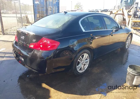 2010 Infiniti G37 Journey z USA, uszkodzony, nr VIN JN1CV6AP9AM403775